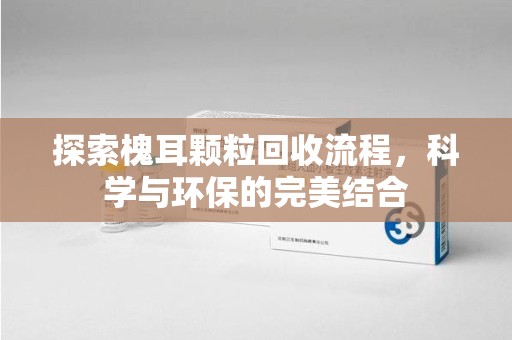 哈尔滨探索槐耳颗粒回收流程，科学与环保的完美结合